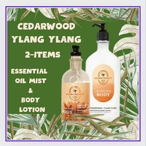 🔥"CEDARWOOD YLANG YLANG" 2-ITEMS OIL MIST & LOTION